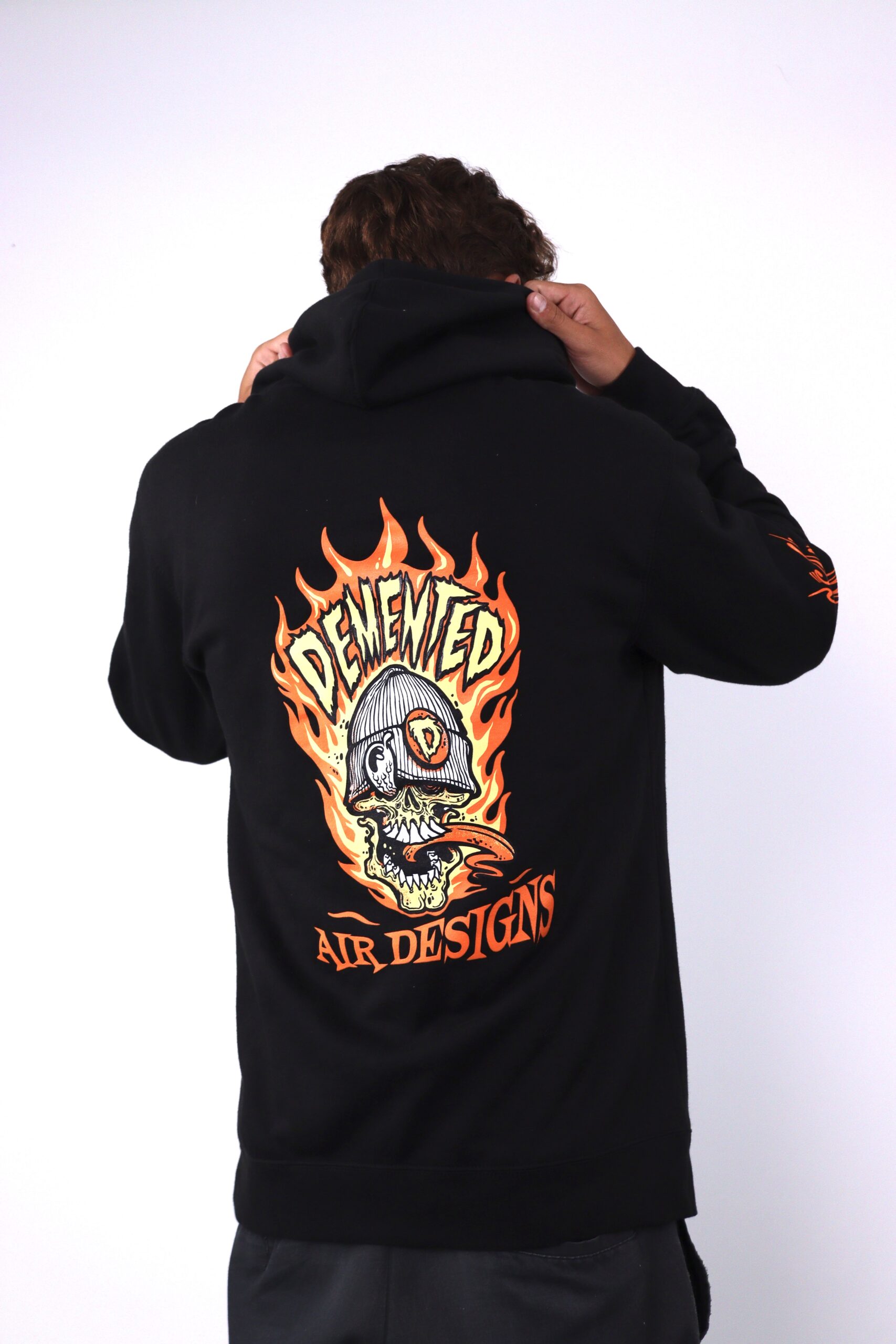Fire Skull Hoodie