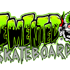 Demented Skateboards Gremlin/Logo Decal