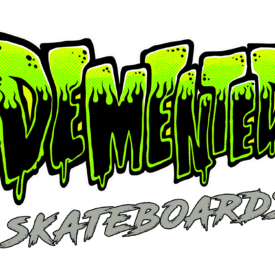 Demented Skateboards Decal